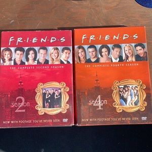 FRIENDS season 2&4 dvds